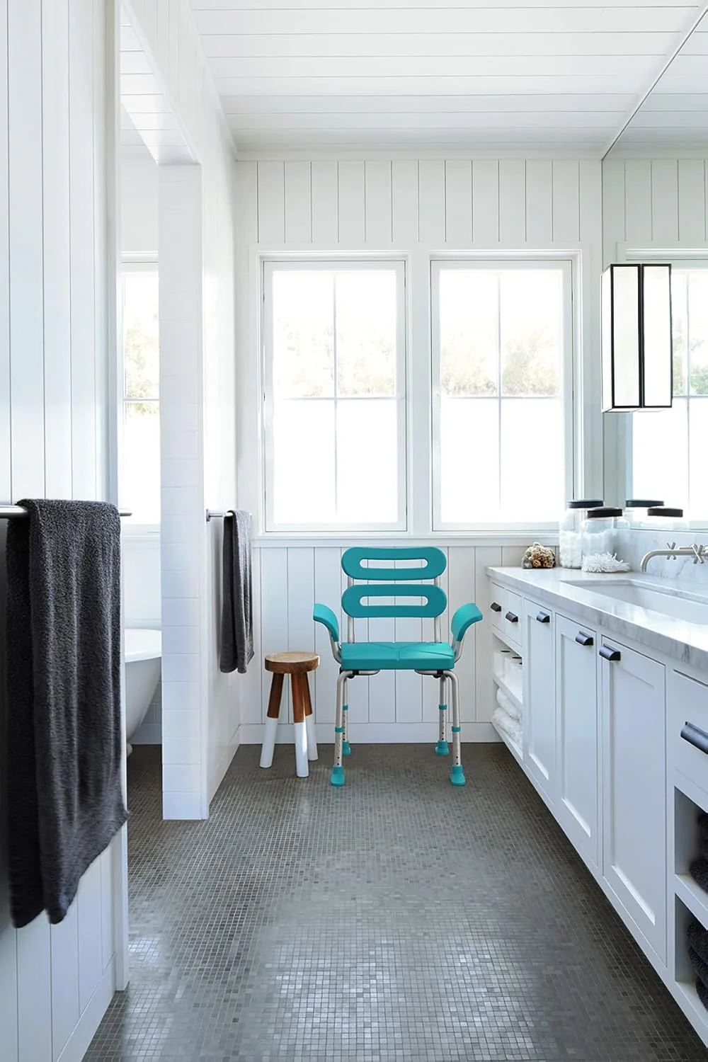 Blue Shower Chair - Image 3