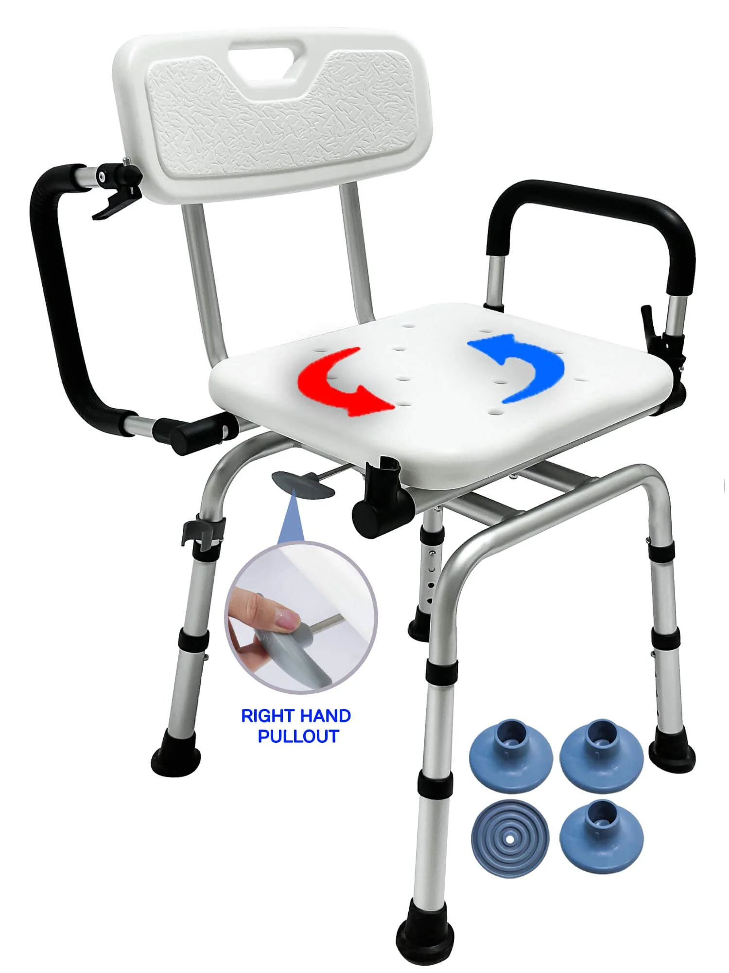 SafeSpin 360° Rotating Shower Throne - Image 3